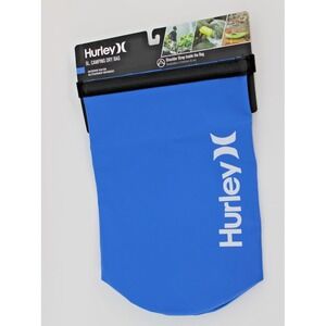 Hurley 5L Camping‎ Dry Bag Blue Packable Waterproof Gear Bag NWT